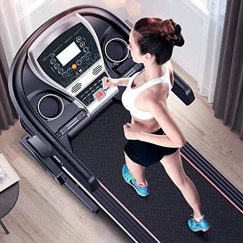 Image of AFTON AD Steel Multifunction Motorized Treadmill with Massager, Auto Lubrication and Inclination (Black, BT12)