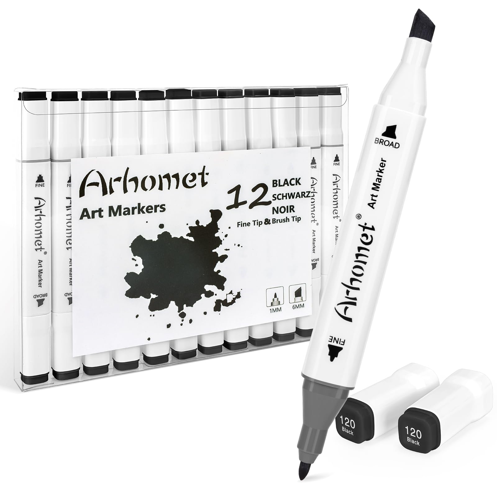 エナジーマーカー　パラレル 5種セット　プロモ　2nd anniversary② Amazon.com: ZENO 72 Dual Tip Markers Set-B with Case – No-Bleed