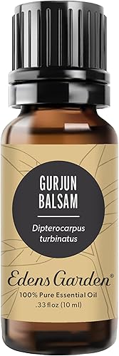 Edens Garden Gurjun Balsam Essential Oil, 100% Pure Therapeutic Grade (Undiluted NaturalHomeopathic Aromatherapy Scented Essential Oil Singles) 10 ml