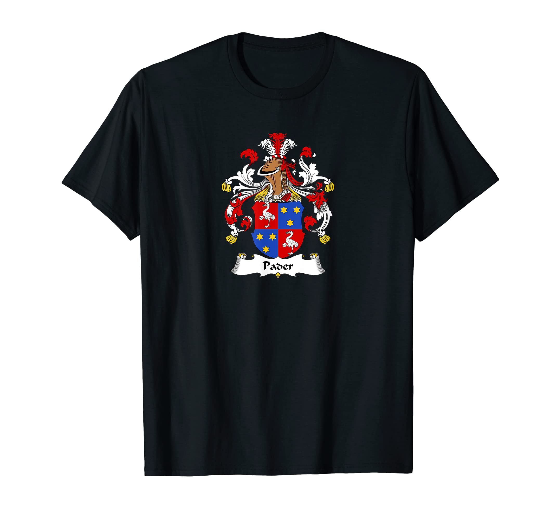Pader Coat of Arms - Family Crest T-Shirt