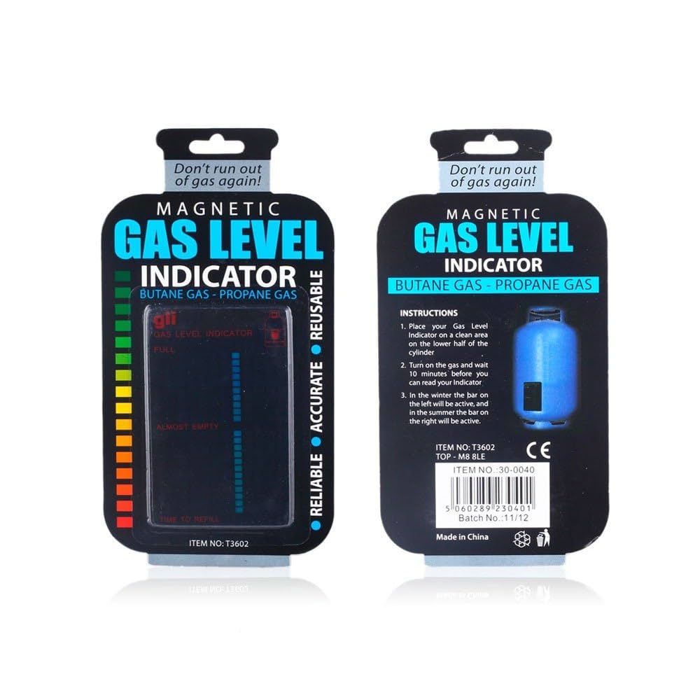 Magnetic Gas Level Indicator For Butane Propane Gas Bottle Cylinders Thermometer
