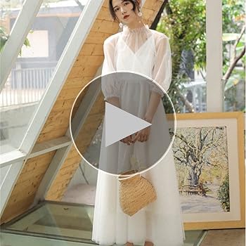 前撮りドレス ウェディングドレス チュールセット Amazon | [Fiveen] ウェディングドレス 前撮りドレス チュール