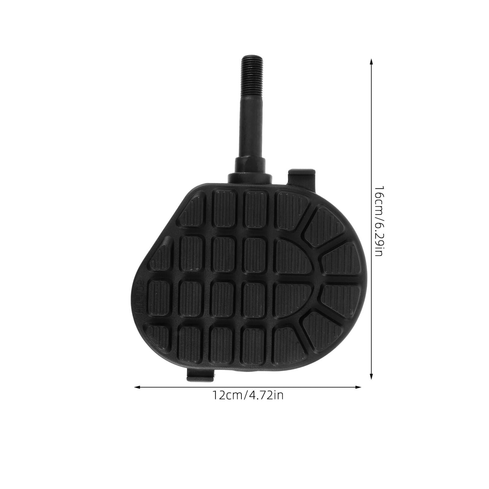 Pedales para Bicicleta de Fitness de Interior con Correas, 1 Juego