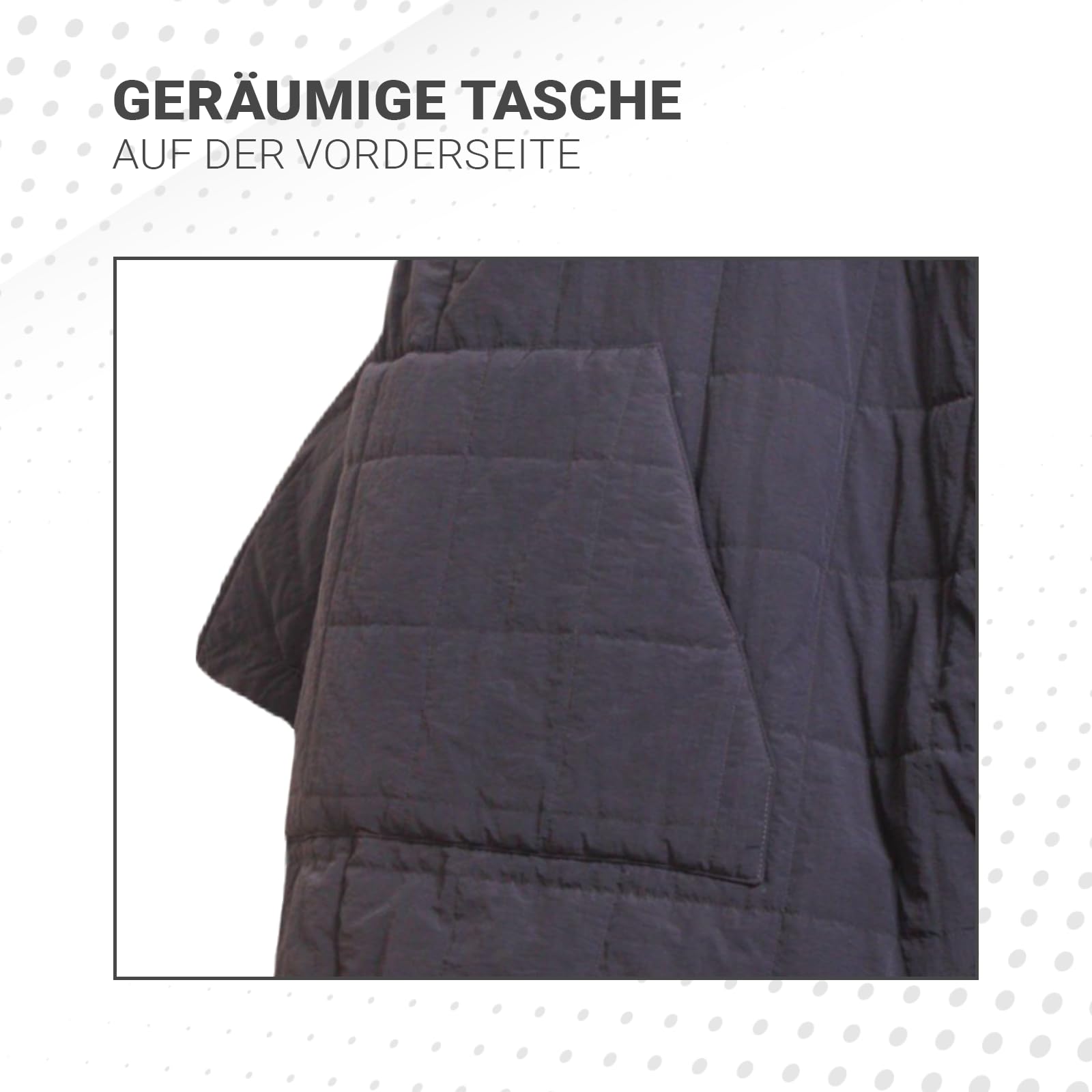 by MORIKUKKO Poncho impermeabile per esterni, poncho da soffitto impermeabile con cappuccio, unisex per adulti e adolescenti