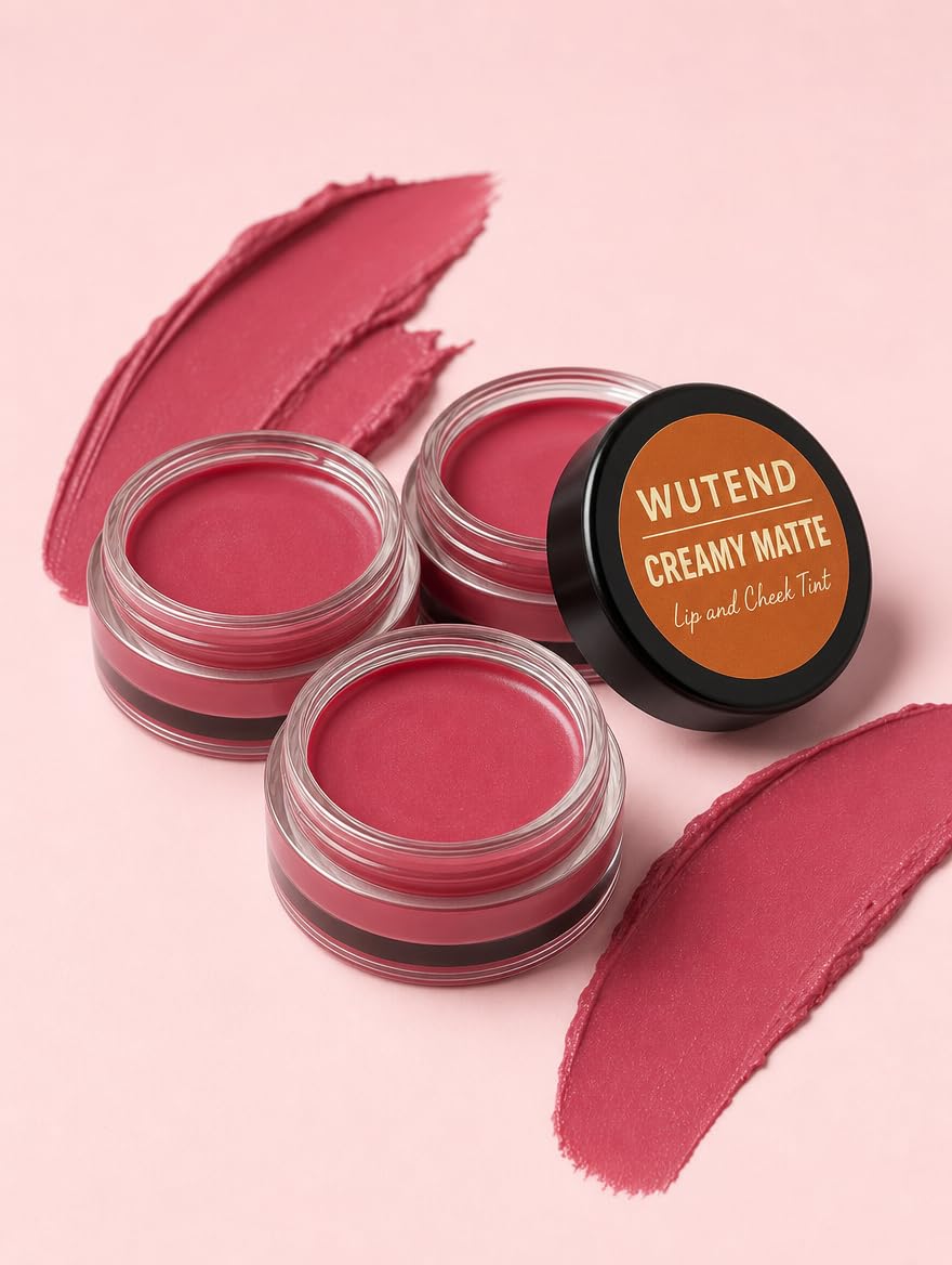 Creamy Matte Lip and Cheek Tint Pink | Moisturising Formula, Fresh Rosy Finish, Daily Wear, 2-in-1 Lip & Cheek, Matte Finish-image-28