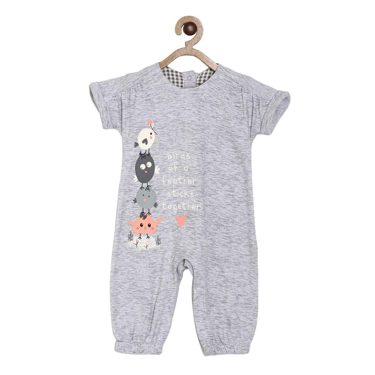 MINI KLUB Baby Girl's Pink Romper