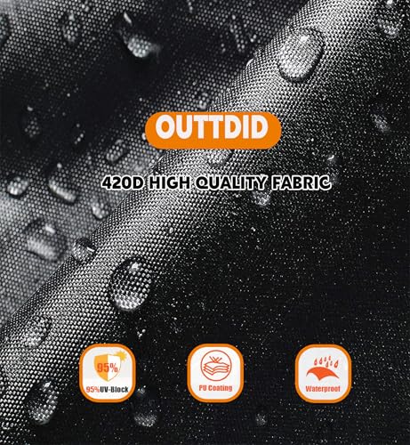 Sandkasten Abdeckung, Square Sandkastenabdeckung, Outdoor Garden 420D Oxford-Tuch Wasserdicht, Winddicht, Staubdicht, Geeignet Zum Schutz Von Kinderspielzeug - 205CM