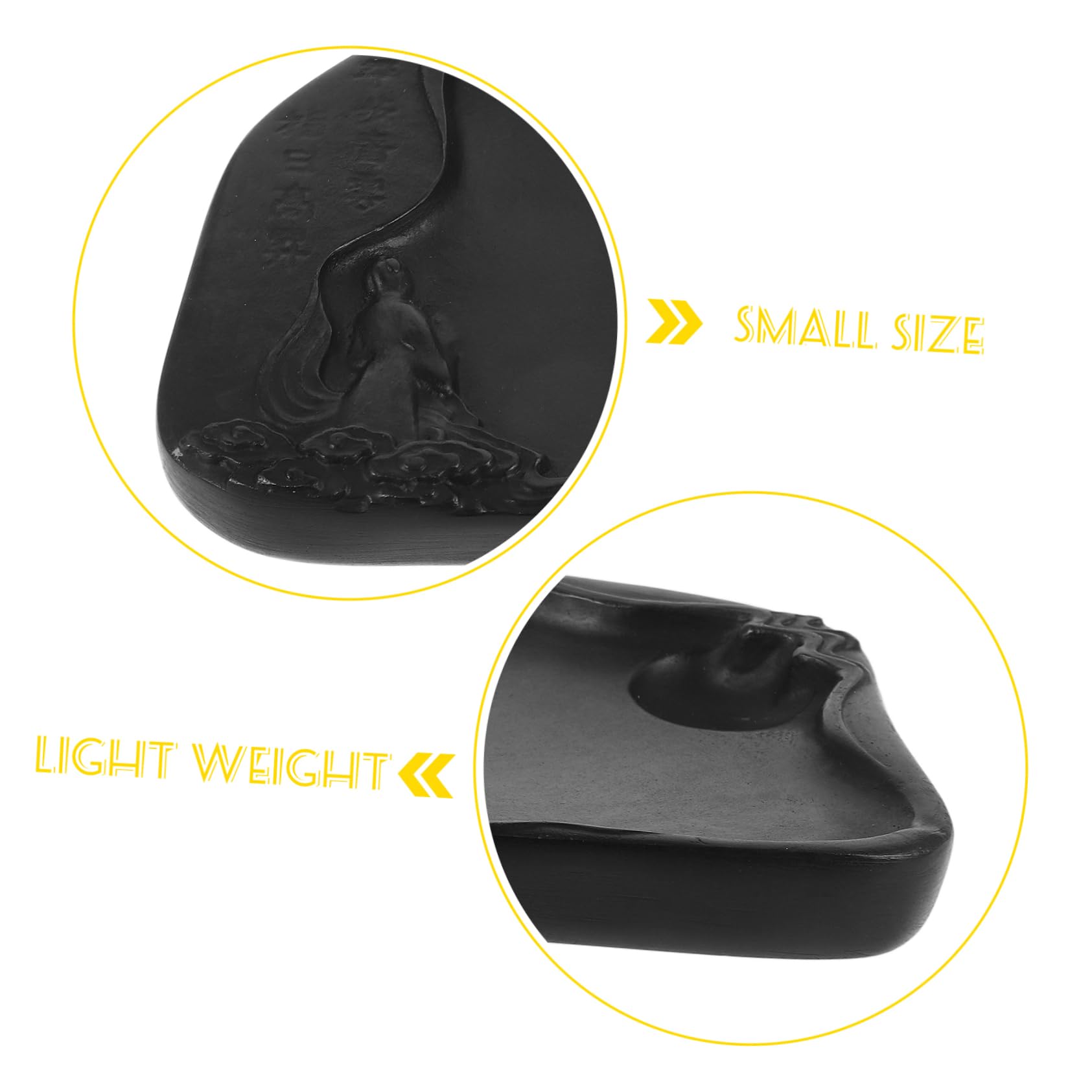 Amazon | ULDIGI 書き込み用 書道硯 - 書道硯 石硯-石硯 手作り