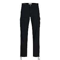 Jack & Jones Barkley Cargo Pant Pantaloni Cargo da Uomo, Nero