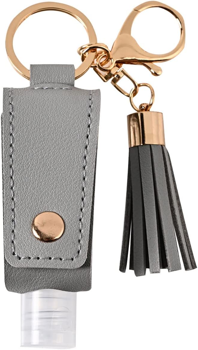 HSYHERE Multifunction Portable Empty Travel Bottle Keychain