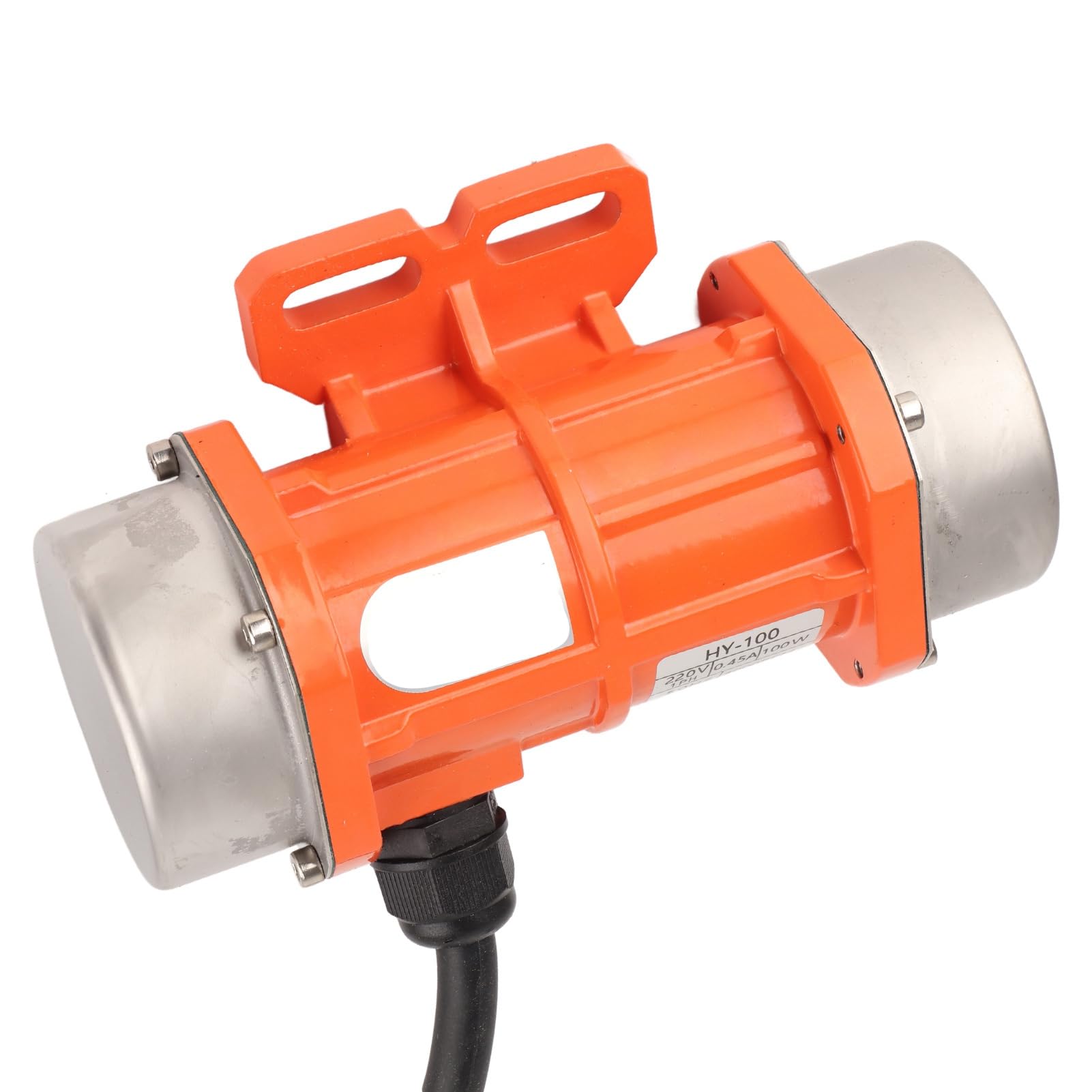 Motor de Vibración Monofásico IP66, Resistente Al Agua, Asíncrono, Carcasa de Aleación de Aluminio, 220V, 3000RPM, Accesorios Profesionales (100W)