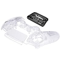 Vista 6 de eXtremeRate Full Set Shell with Buttons Touchpad Cover, Clear Custom Replacement Decorative Trim Shell Front Back Plates Compatible with p s 5
