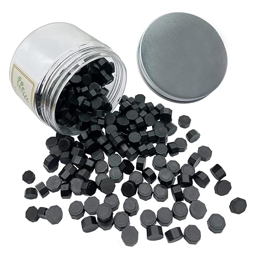 Miniatura 2 de Cuentas de cera de sellado, 200 cuentas de sellado octágono a granel para invitaciones de boda, regalo de Navidad, tarjeta de regalo, sellado de