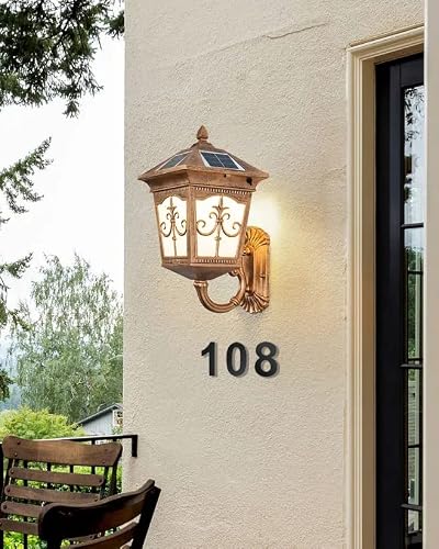 Fitous 6 Inch Floating Mount Shadow House Address Number For Outside Or Inside, Black Stainless Steel Metal Modern House Numbers For Front Home Door,Warehouse Maximum Rust Protection Big Size House Numbers Black 7 #TOP5
