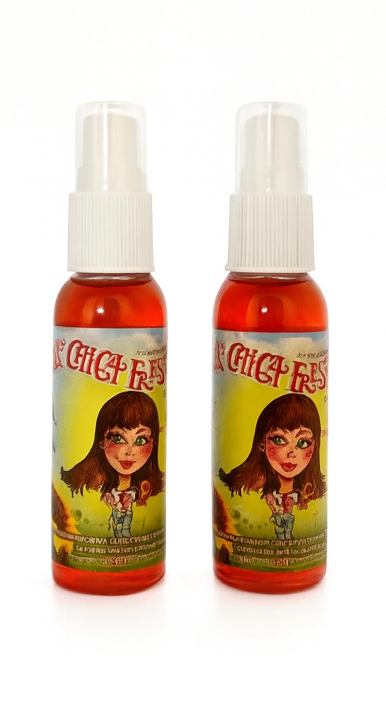 V Spec 65ml Liquid-CF-2pk La Chicca Fresita Liquid Automotive sanitizer Air Freshener Spray, Strawberry fresa