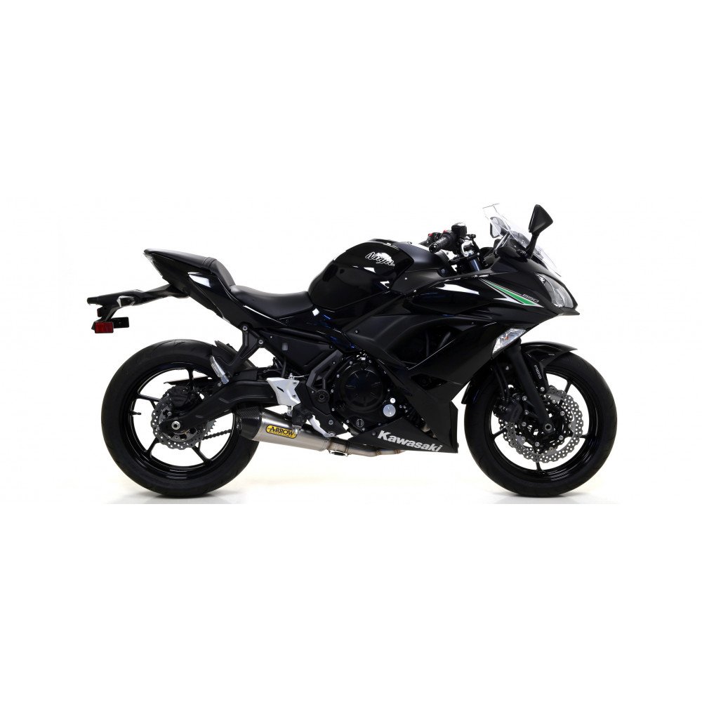 かや ARROW インナーサイレンサー KAWASAKI Z 650 17 HOMOL.CARBON