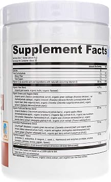 XYMOGEN OrganiX PhytoFood - Superfood Powder Drink Mix for Digestive Health - Greens, Fruit & Phytonutrients - Probiotics, Antioxidants & Digestive Enzymes - Gluten-Free & Non-GMO - 30 Servings | Superfood Powder Drink Mix for Digestive Health, Greens, Fruit, and Phytonutrients