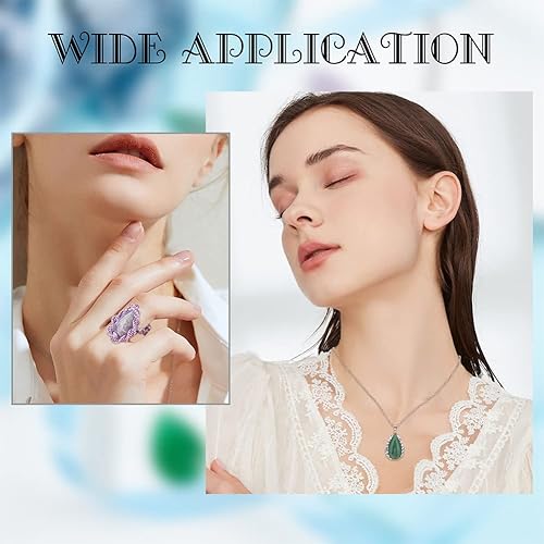 Miniatura 5 de PH PandaHall Cabujones de piedras preciosas naturales en forma de lágrima