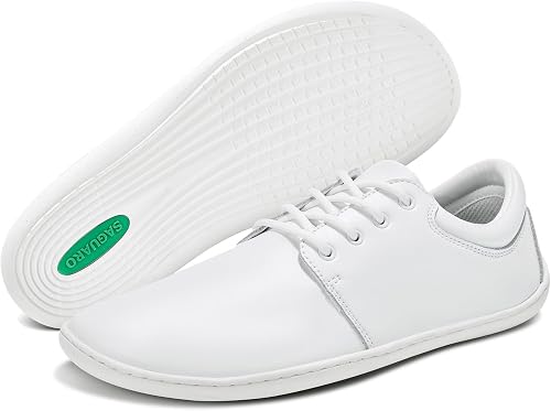 SAGUARO Zapatillas Minimalistas Barefoot Hombre - con Puntera Ancha, Noble II, Talla 36-48