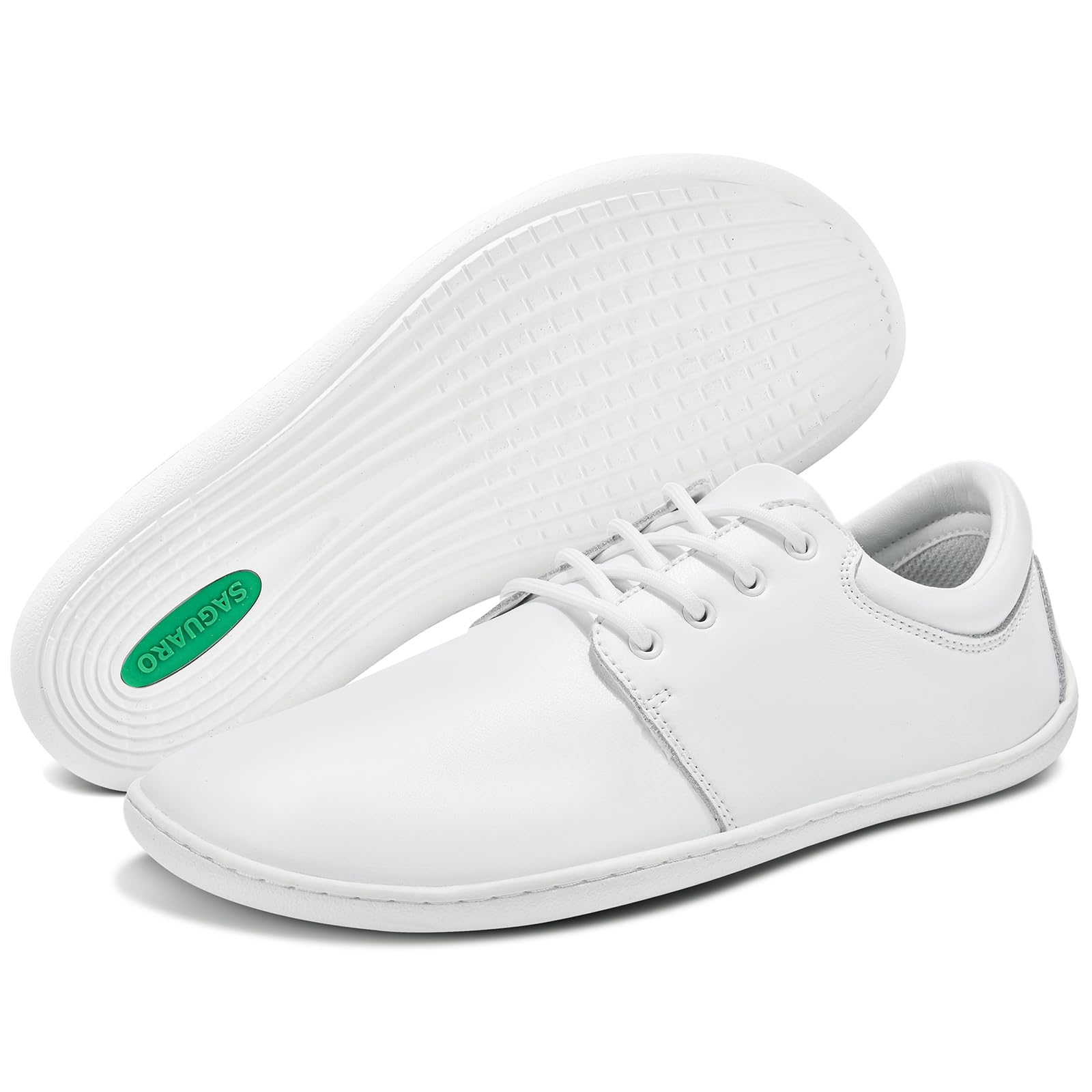 SAGUARO Zapatillas Minimalistas Barefoot Hombre - con Puntera Ancha, Noble II, Talla 36-48