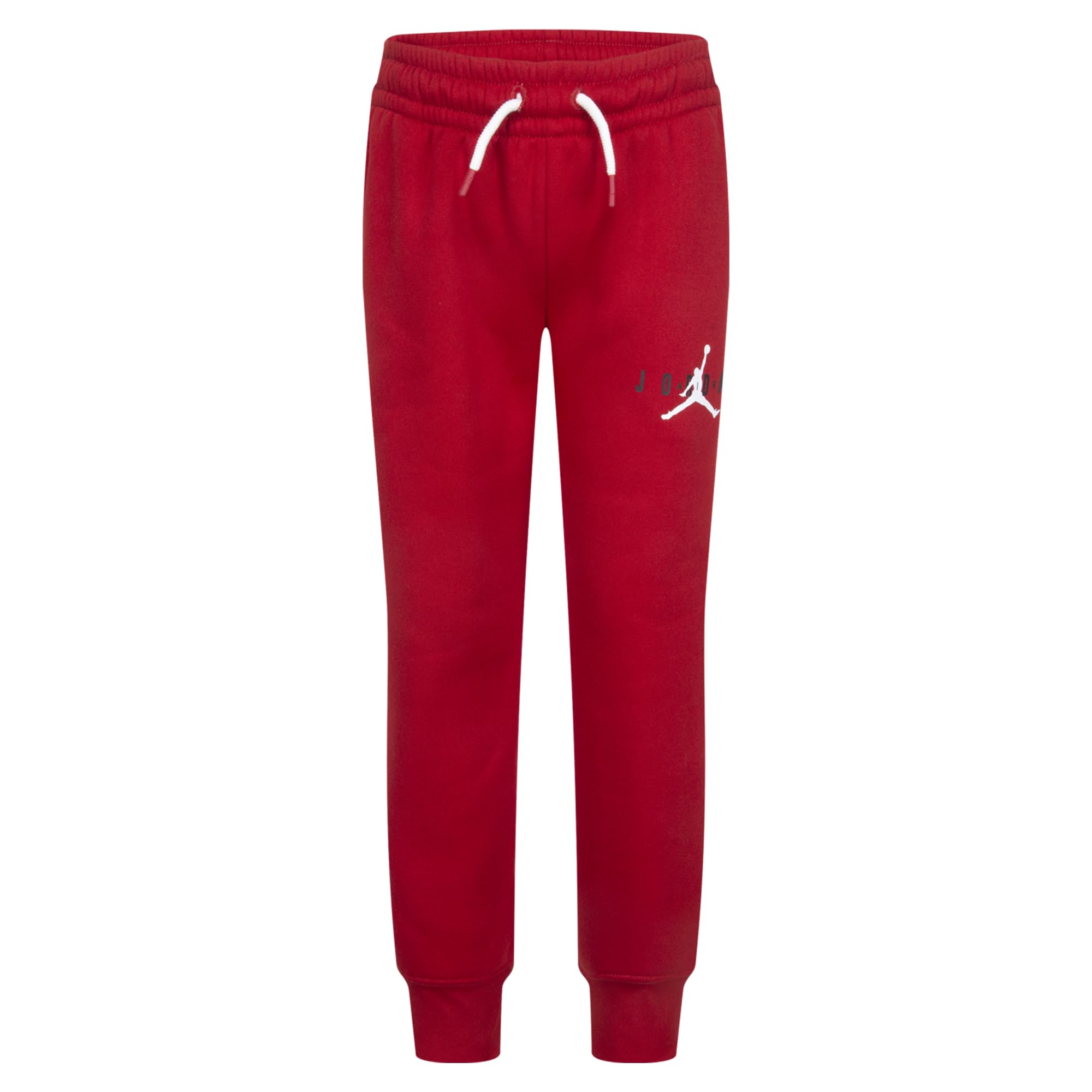 Nike Pantalón Deportivo Infantil Jordan Jumpman Rojo Carmesí, Talla 13-15 Años