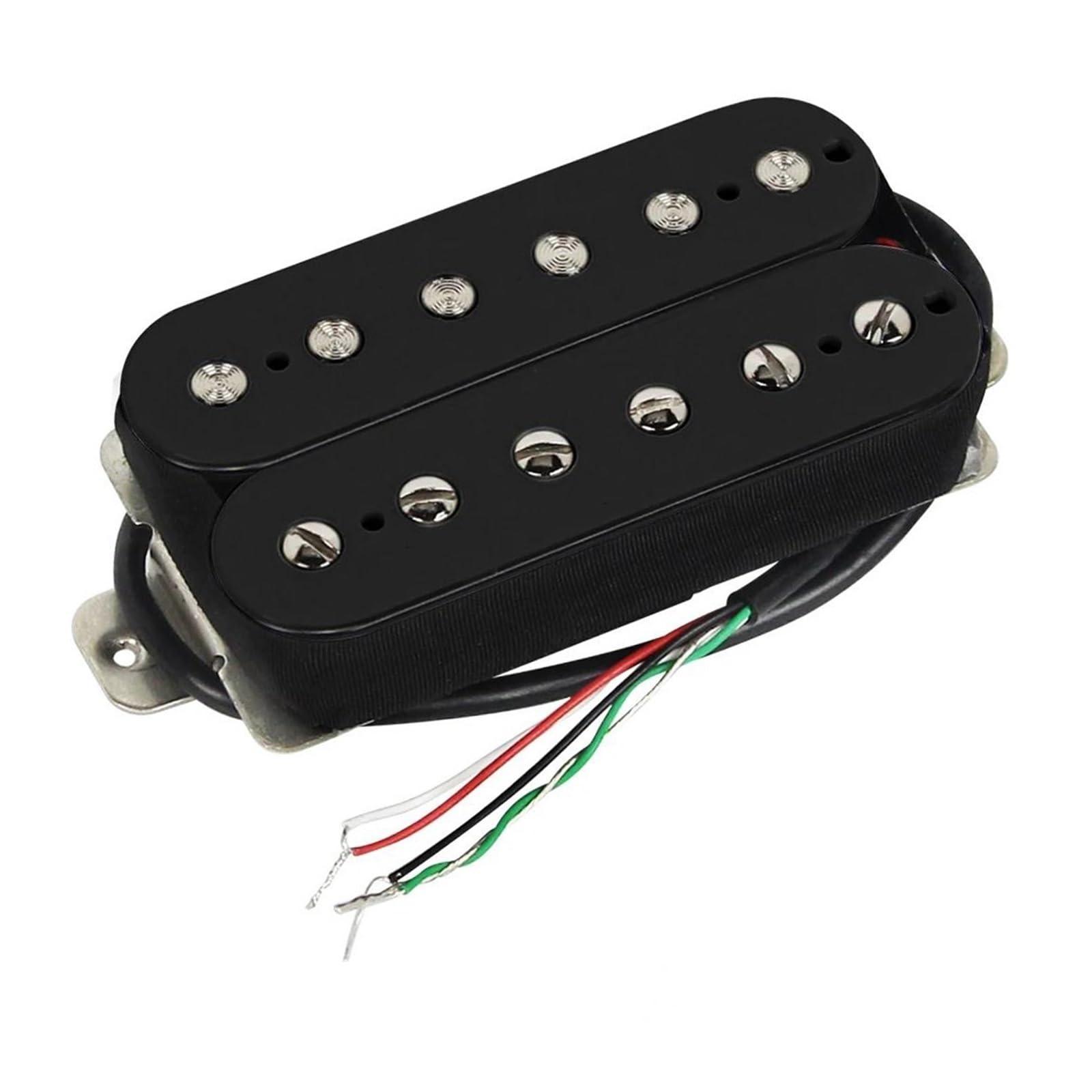 Amantes de la música Pastilla Para Guitarra Eléctr Guitarra Eléctrica Alnico 5 Humbucker Pickup 14K Pastilla De Puente De Guitarra Accesorios De Pastillas Negras