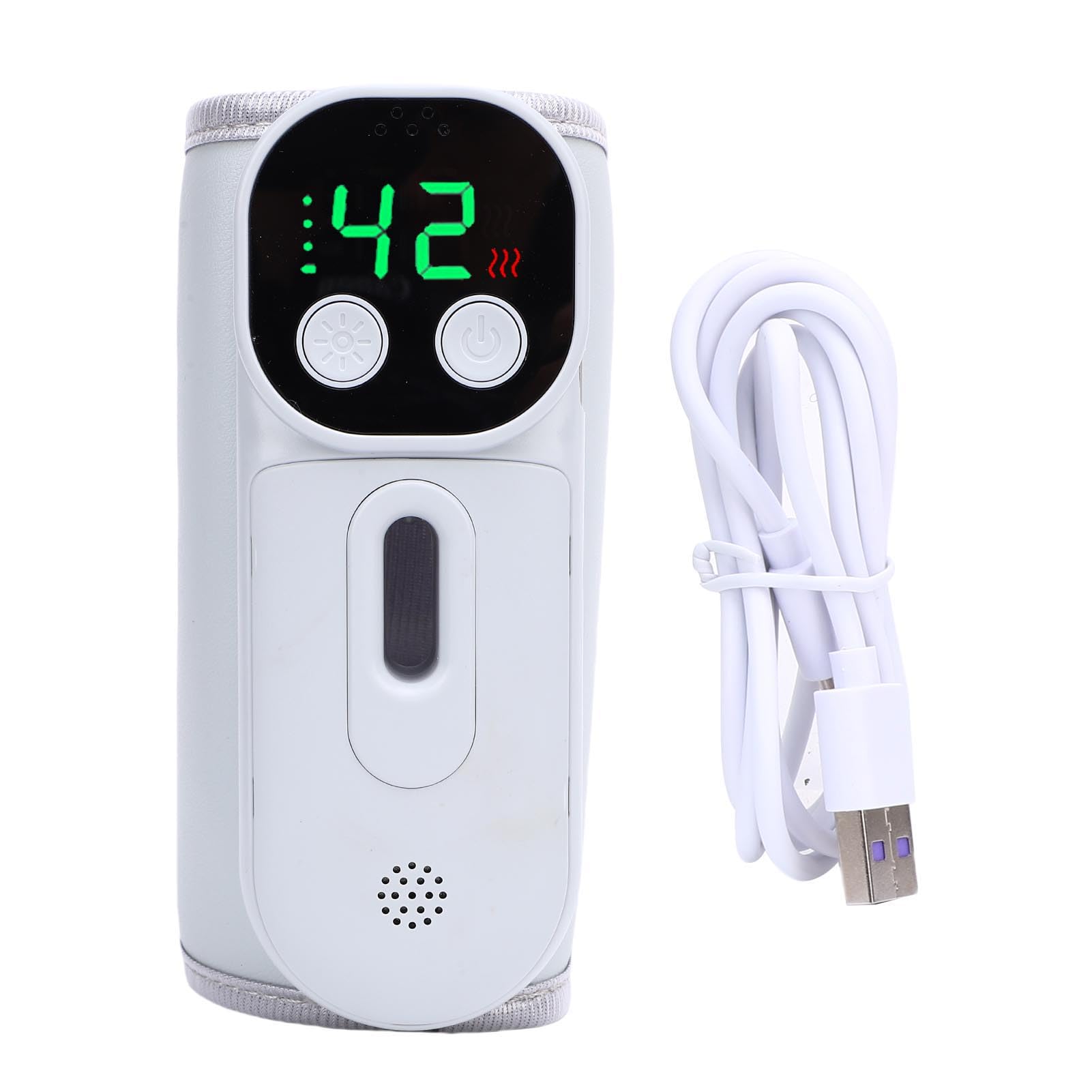 CHICIRIS Chauffe-biberon rechargeable, batterie longue durée, chauffe-biberon portable pour voyage, avec tissu de haute qualité