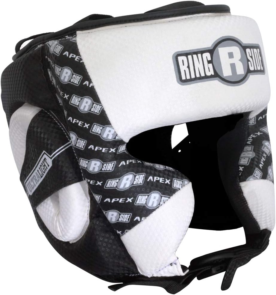 Ringside Apex Boxing Training Headgear - Synthetic Leather, Adjustable Fit, Multiple Sizes & Colors - Ideal for Sparring, MMA, Kickboxing