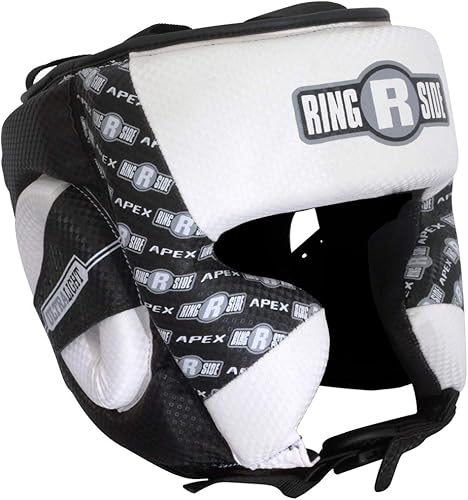 Ringside Apex - Casco de entrenamiento de boxeo, piel sintética, ajuste ajustable, varios tamaños y colores, ideal para sparring, MMA, kickboxing