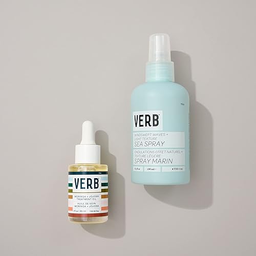 Miniatura 5 de Verb Sea Spray, Spray texturizante ligero vegano para amplificar las olas y rizos mientras hidrata, 6.3 fl oz