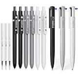 STAGEEK 9 PCS Multicolor Pens and Black Gel Pens