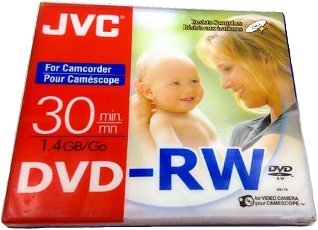 30 Min 1.4GB DVD-RW Disc (1 pack)