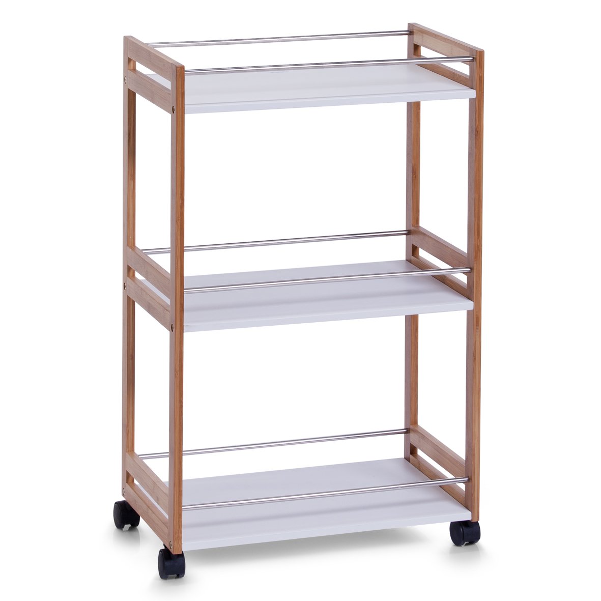 Amazon.de: Zeller Aufbewahrungsbox, Bambus/Holzimitat, Wei, 56 x 14.5 x  159.5 cm 18633