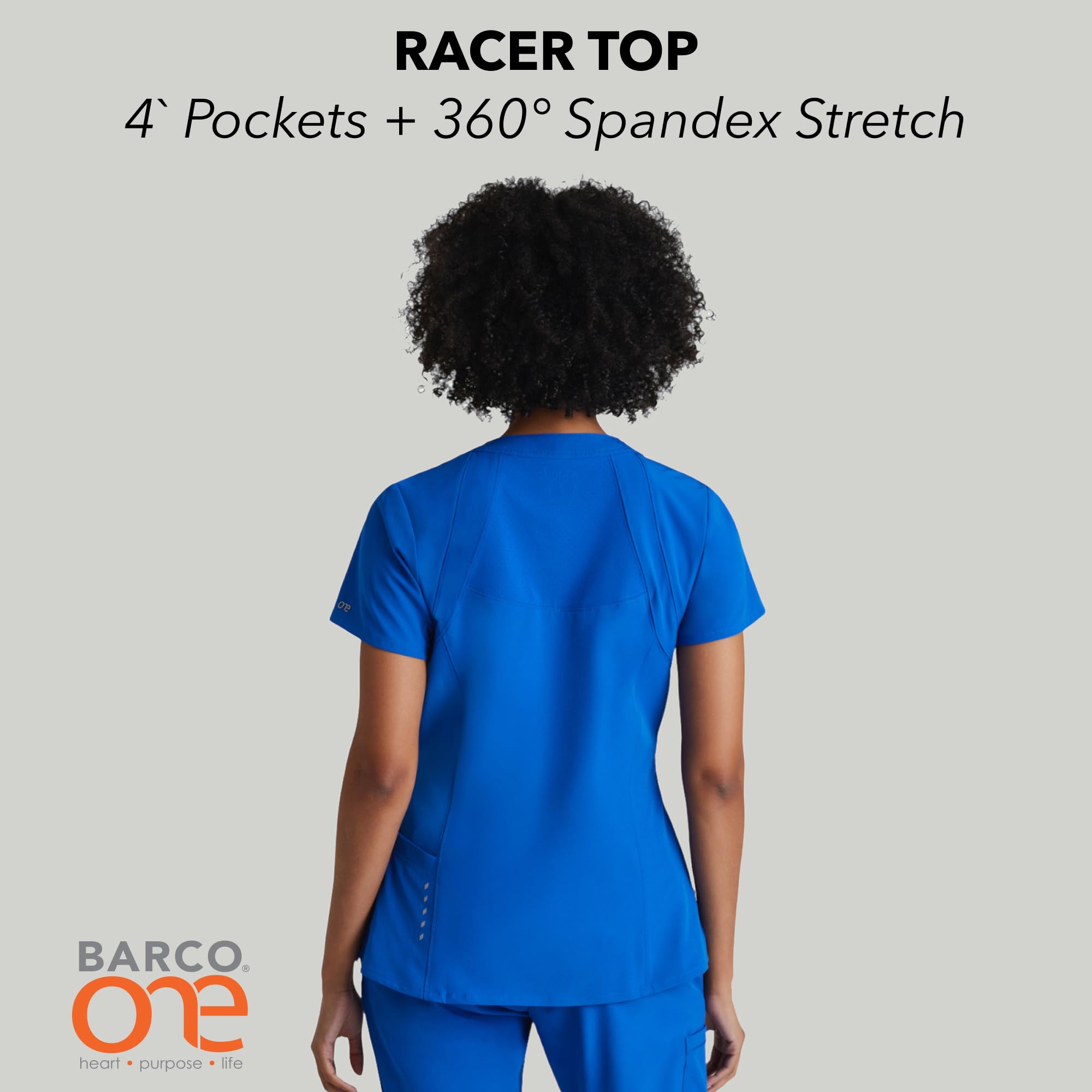 Barco Racer Top Chemises médicales Femme (Lot de 1)