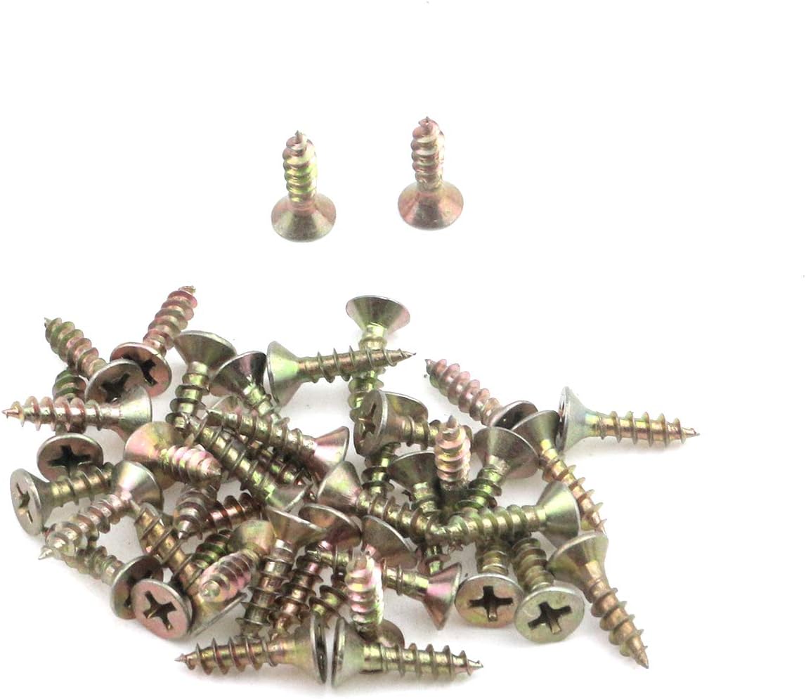 Coshar 20pcs Oval Closet Rod End Supports, Wardrobe Rod Brackets, Zinc Alloy, Fit Rod Inside Diameter 16mm/0.63inch, Multi Colors (Gold)