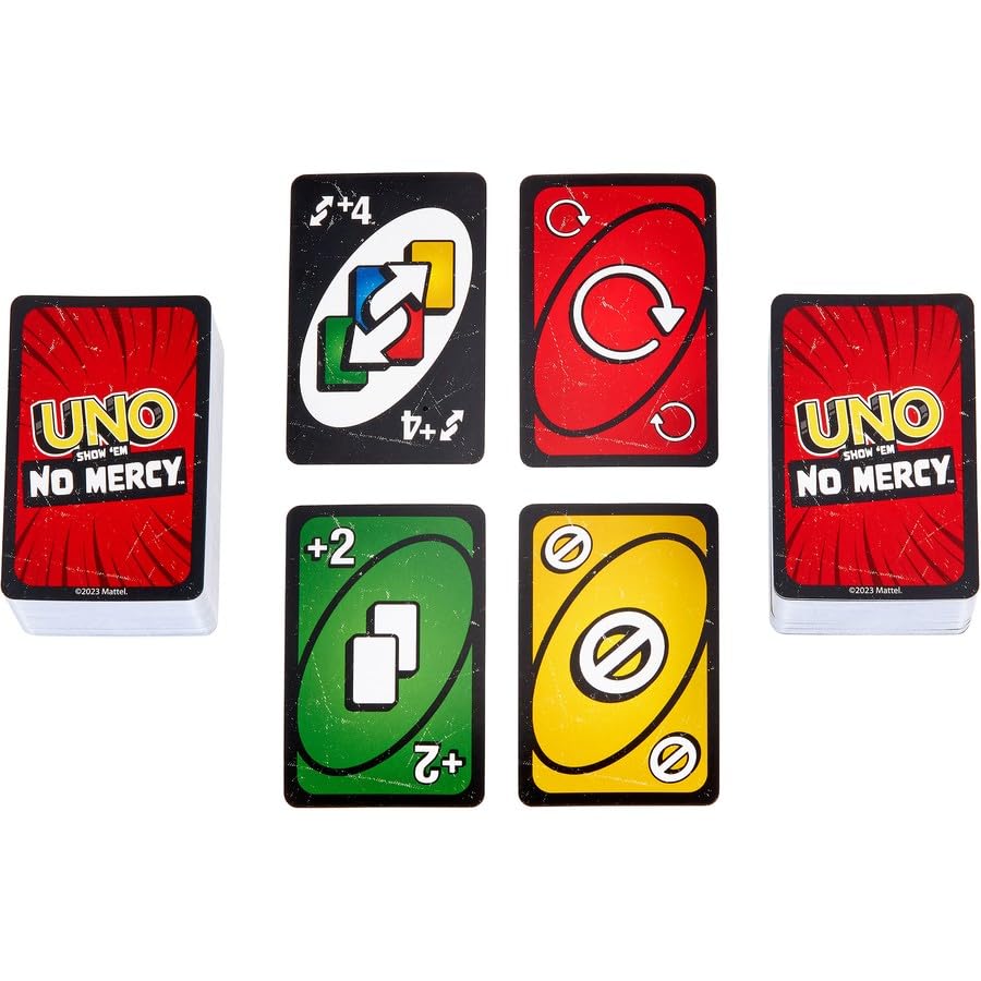 Amazon.co.jp: Owzy UNO、Show 'em No Mercy、ゲームカード