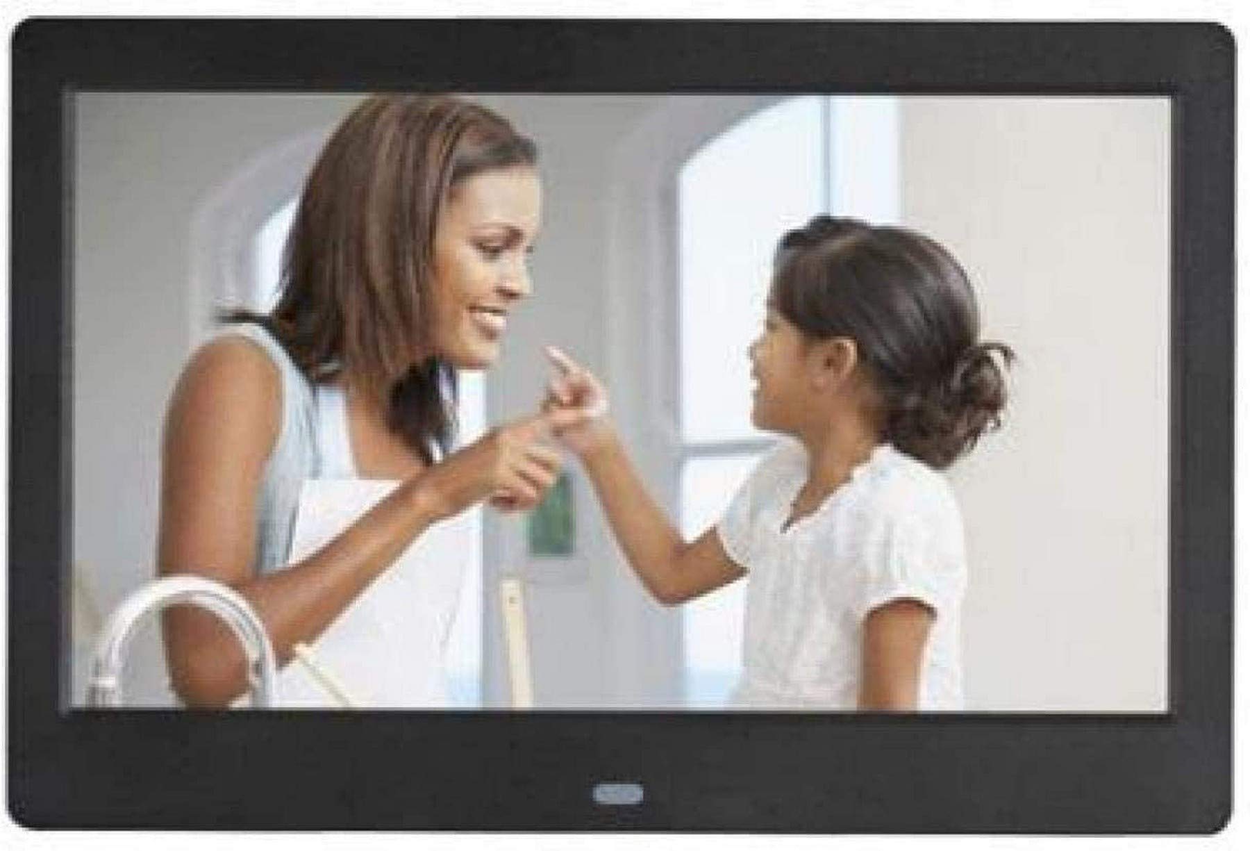 MYUYEE 1080P High-Definition Digital Photo Frame - 8-Inch Led Multifunctional Electronic Photo Frame (Black-8 Inches)