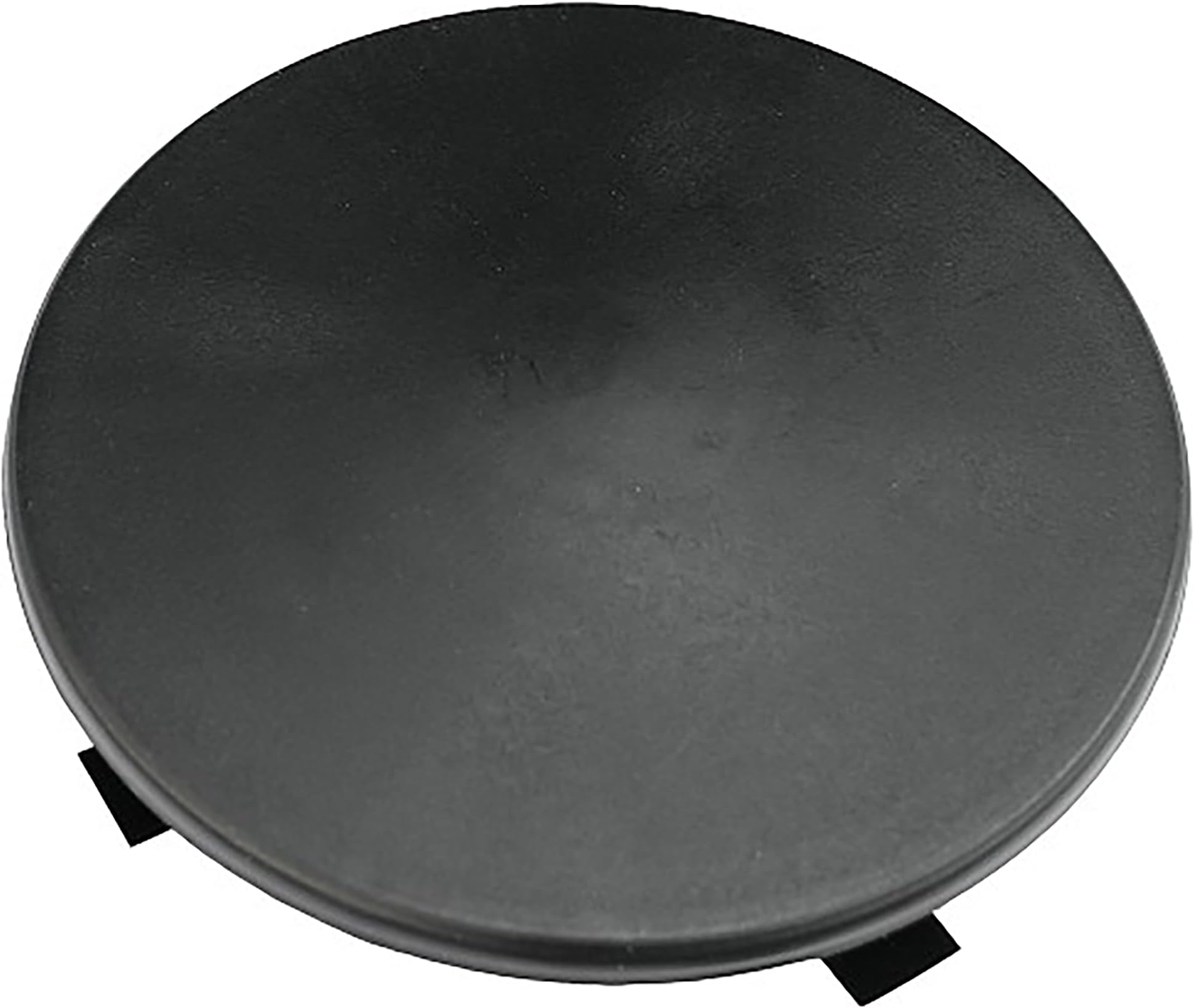 4" Round Light Pole Top Cap- Black Plastic