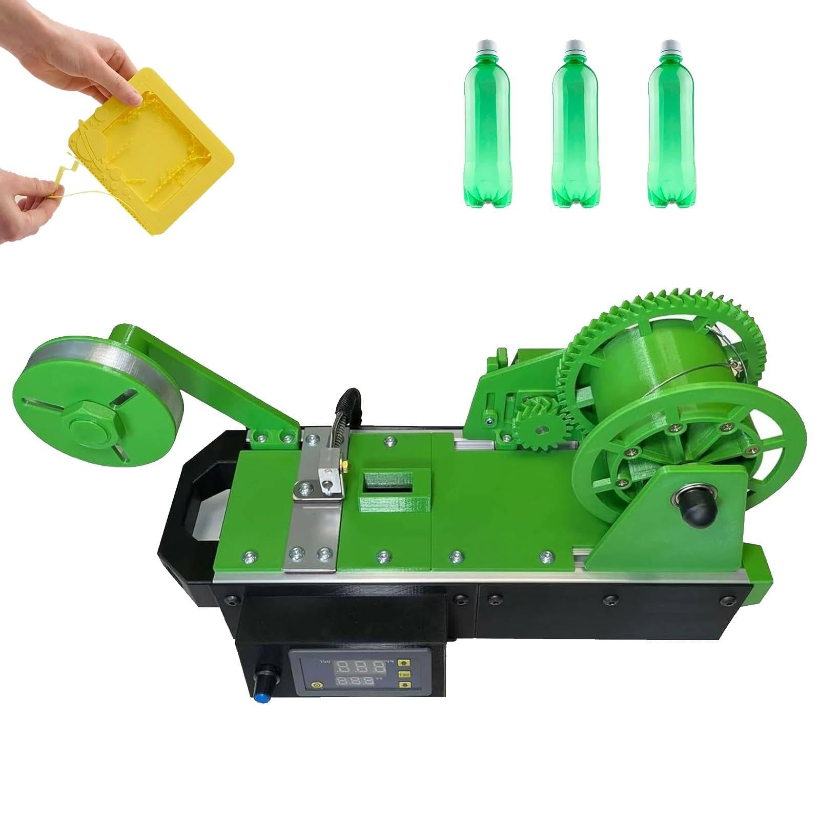 Machine à Fabriquer du Filament 3D en Pet Recyclé, Recycleur De Bouteilles Imprimées en 3D, Filament 3D Pultrudé à Partir De Bouteilles en Plastique, Familles, Créateurs DIY, Petits Studios C
