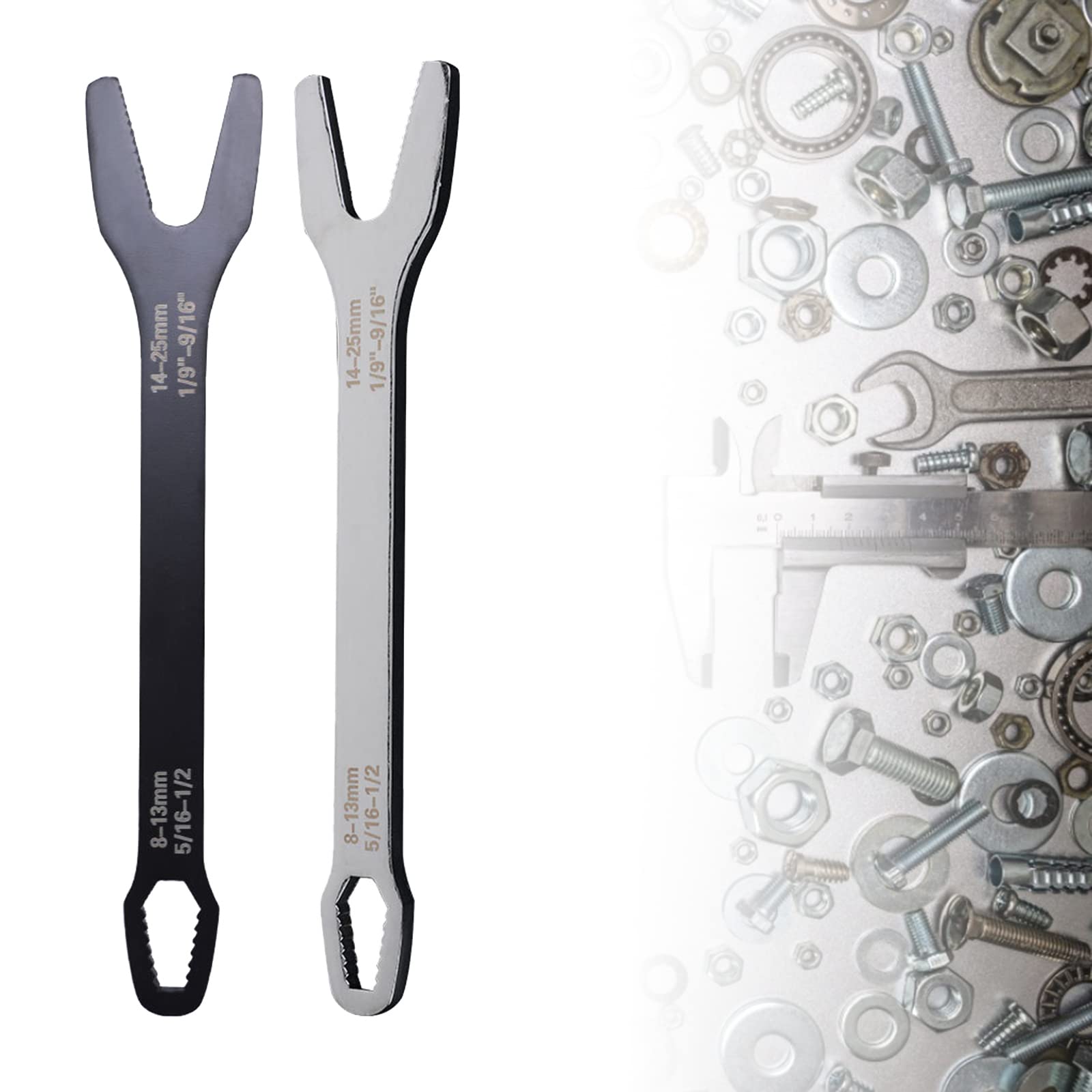 Super-Thin Open End Wrench Hard And 8-25mm Stainless Steel Ratchet Wrenches Double Head Design