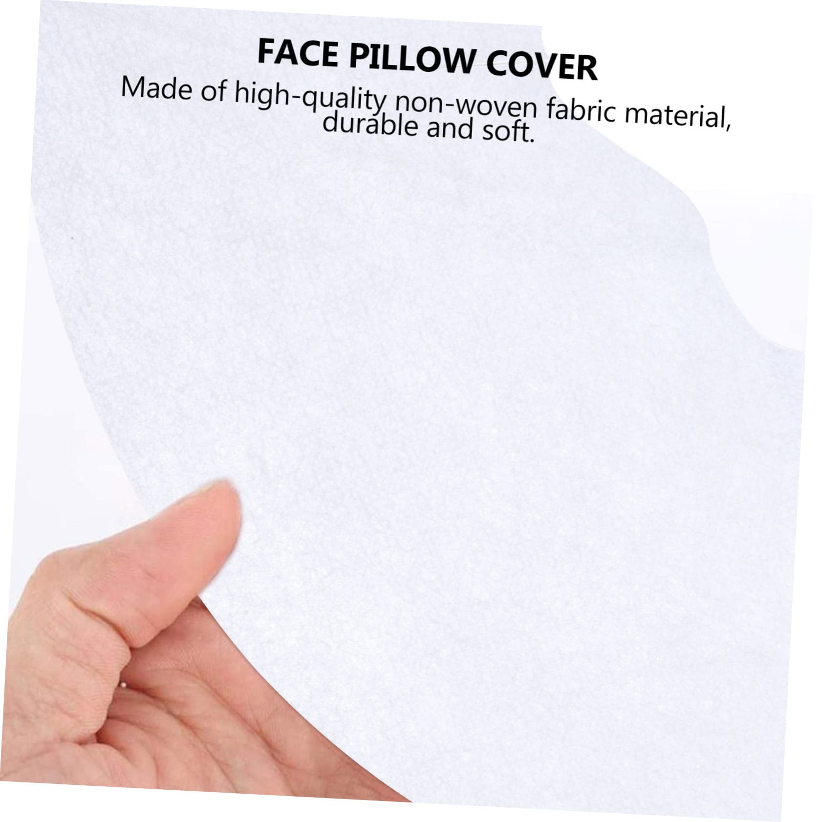 100 Piezas Fundas Desechables para Reposacabezas Masaje Facial Cubiertas Higiénicas para Almohadillas de Silicona Transpirables y Cómodas para SPA Clínicas y Salones de