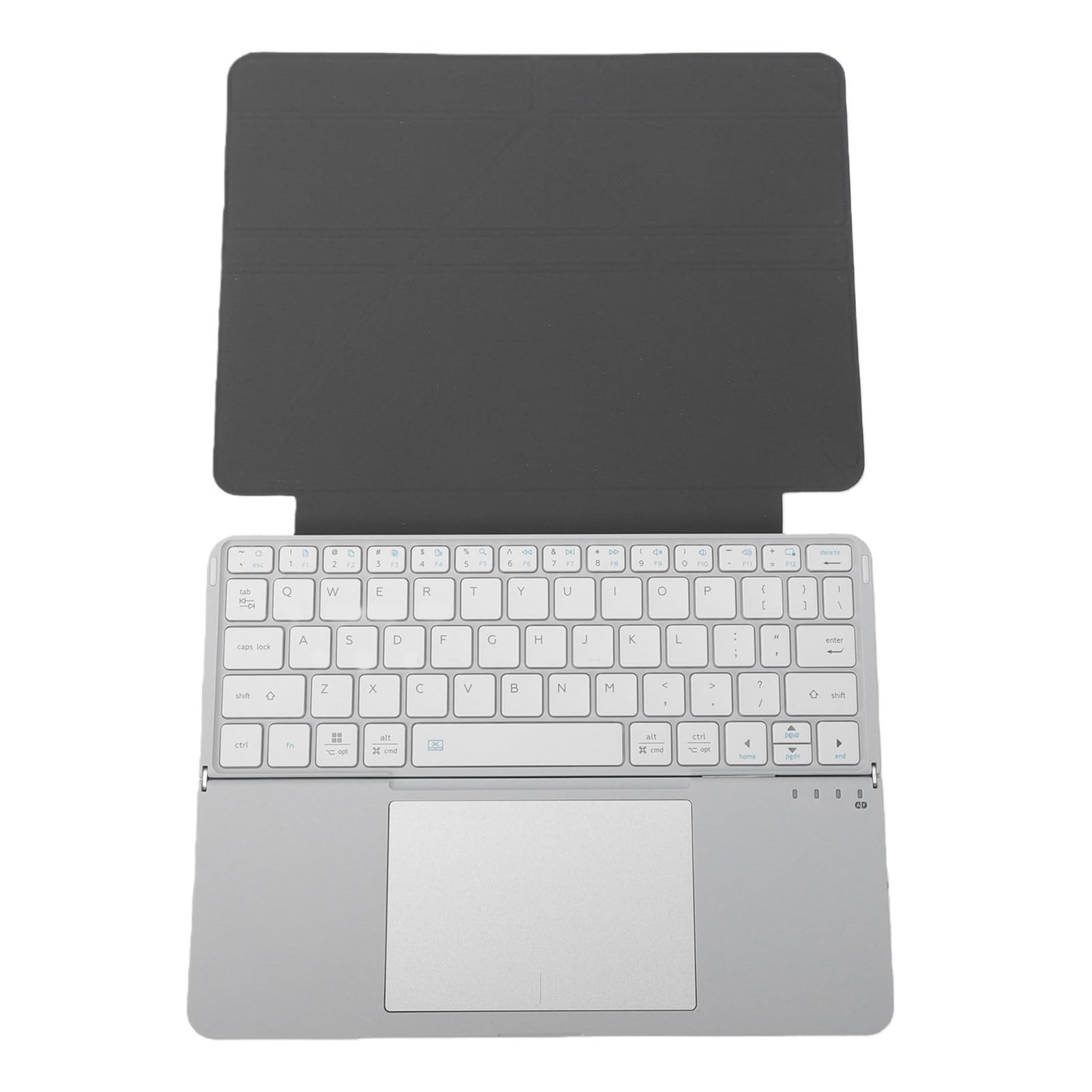 Dpofirs Teclado Bluetooth Portátil con Panel Táctil, Diseño Compacto