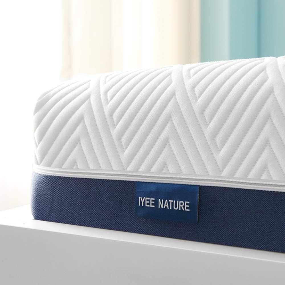IYEE NATURE Double Mattress,Confortable Memory Foam Mattress, Medium