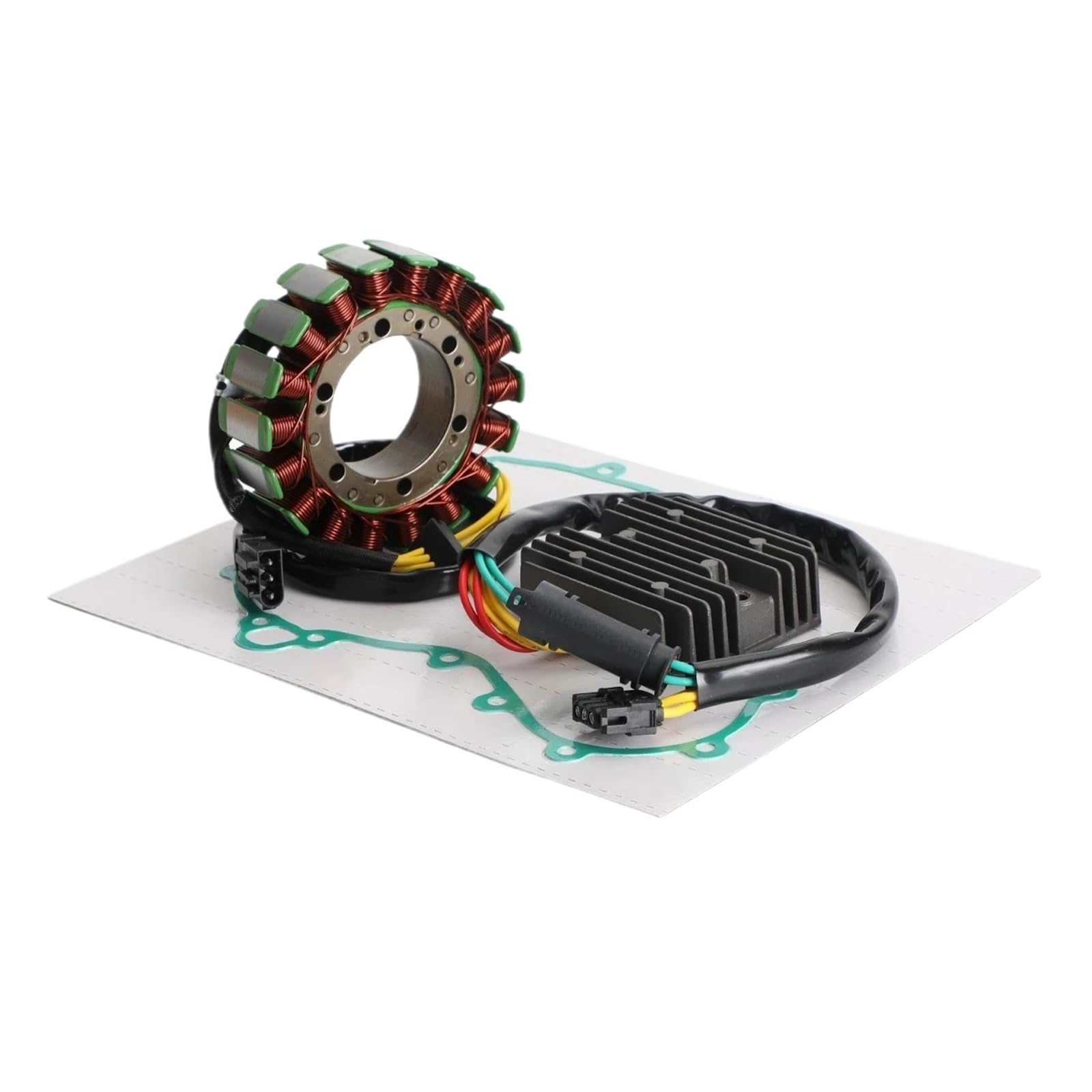 Zapłon motocyklowy Pasuje do BMW F 650 700 800 GS F800 R, S, ST, GT akcesoria motocyklowe Regulator Magneto zestaw uszczelek cewki stojana Przekaźnik cewki zapłonowej