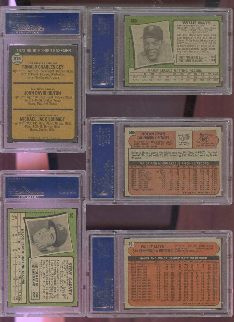 1971 Topps #600 Willie Mays San Francisco Giants PSA 6 Graded Baseball Card MLB