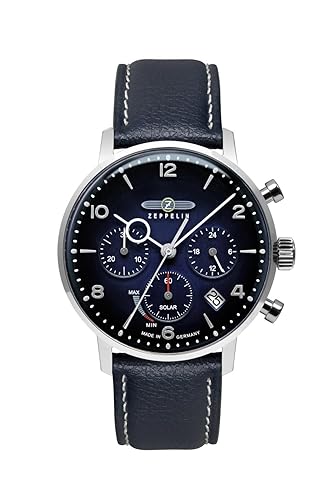 [Zeppelin] LZ129 Hindenburg Watch Solar Battery 5 ATM Waterproof Mineral