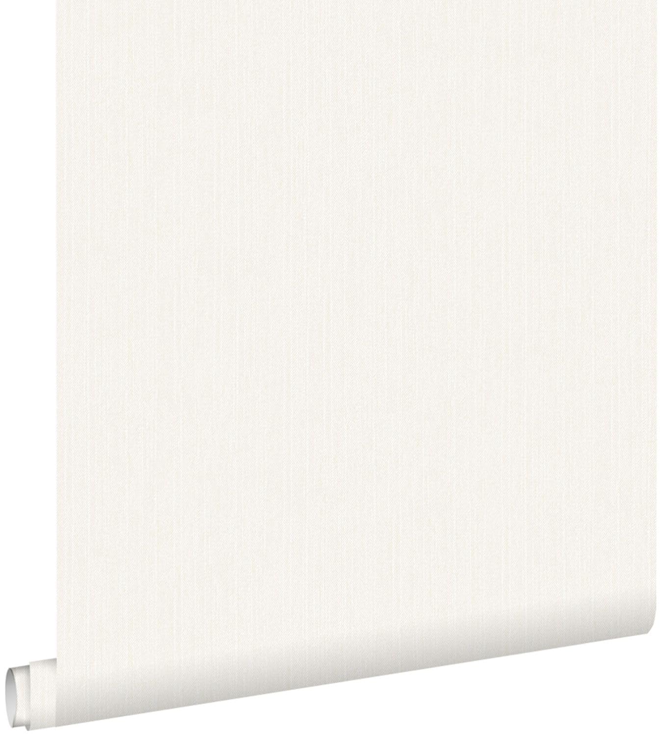 papel pintado textura vaquera denim jeans blanco - 137731 - de ESTAhome.nl