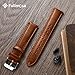 Fullmosa 22mm Watch Straps for Men Women Leather Replacement Bands Compatible with Samsung Galaxy Watch 3, Galaxy 46mm, Garmin Vivoactive 4