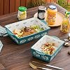Wisenvoy Baking Dish Ceramic Lasagna Pan Casserole Dish 3-Piece Bakeware Sets Baking Dishes Baking Set Baking Dish Set #5