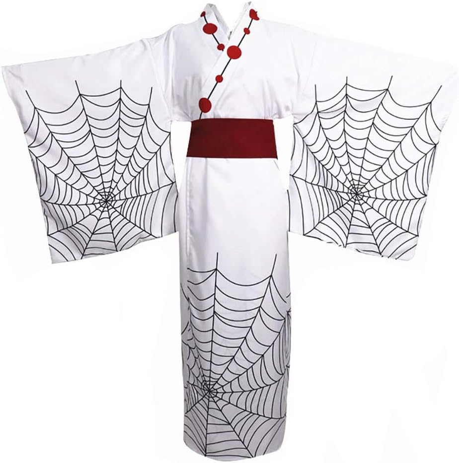 Cos-AnimeflyRui Cosplay Costume Kimono Long Robe Halloween Party Dress Up Outfit for Men